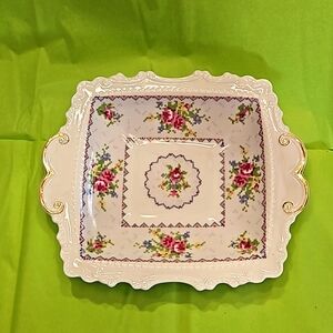 Gorgeous "Petit Point" bon bon dish by Royal Albert.
